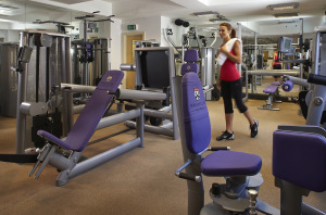 Wren's Club gym with high-tech equipment