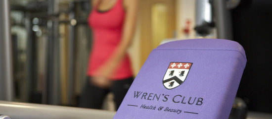 Leg curler at Wren's Club gym in Windsor